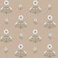 Image of Cosmo Block Print in White/Blush Wallpaper