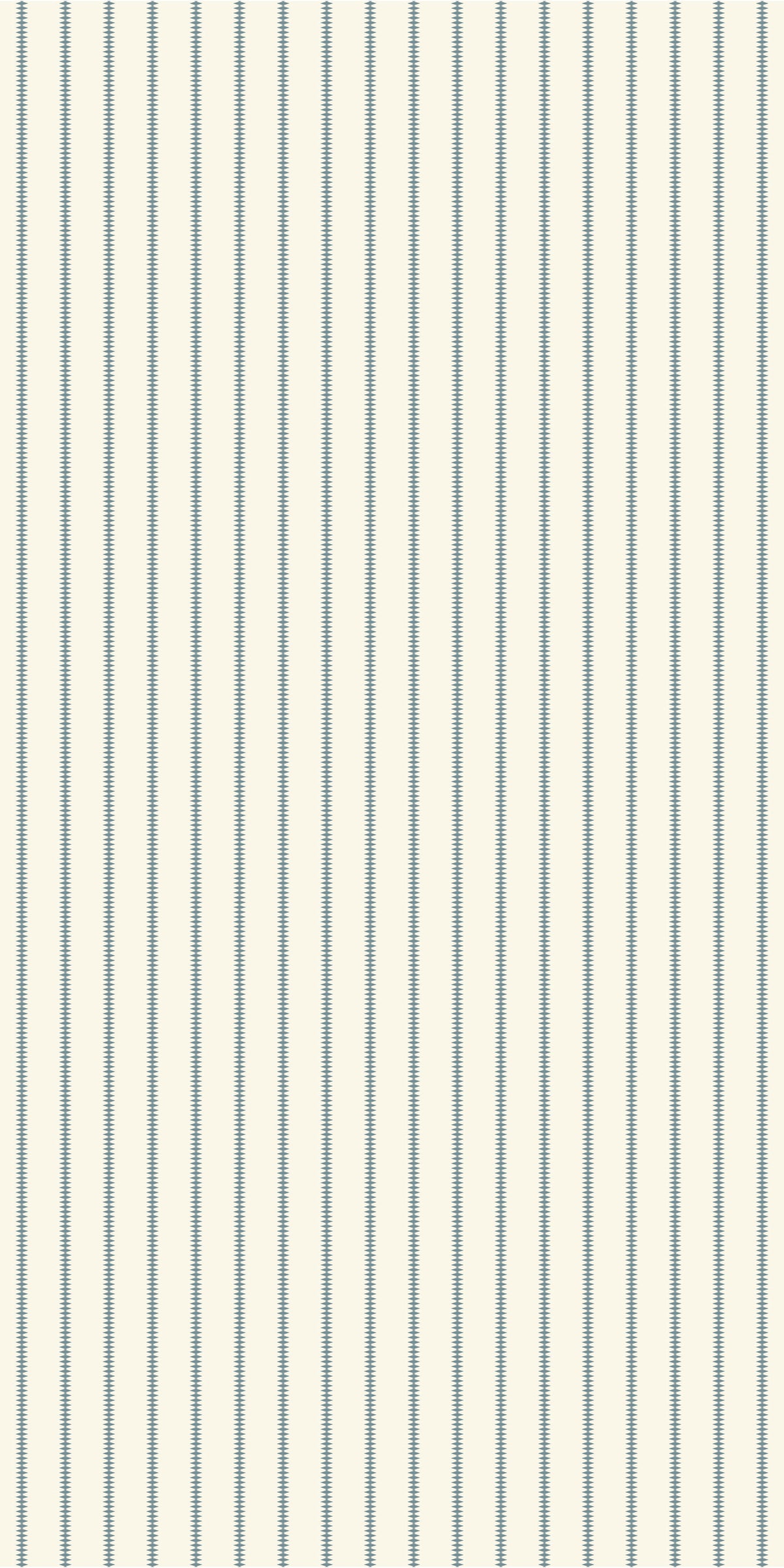 Image of Diamond Stripe in Cream/Blue Wallpaper