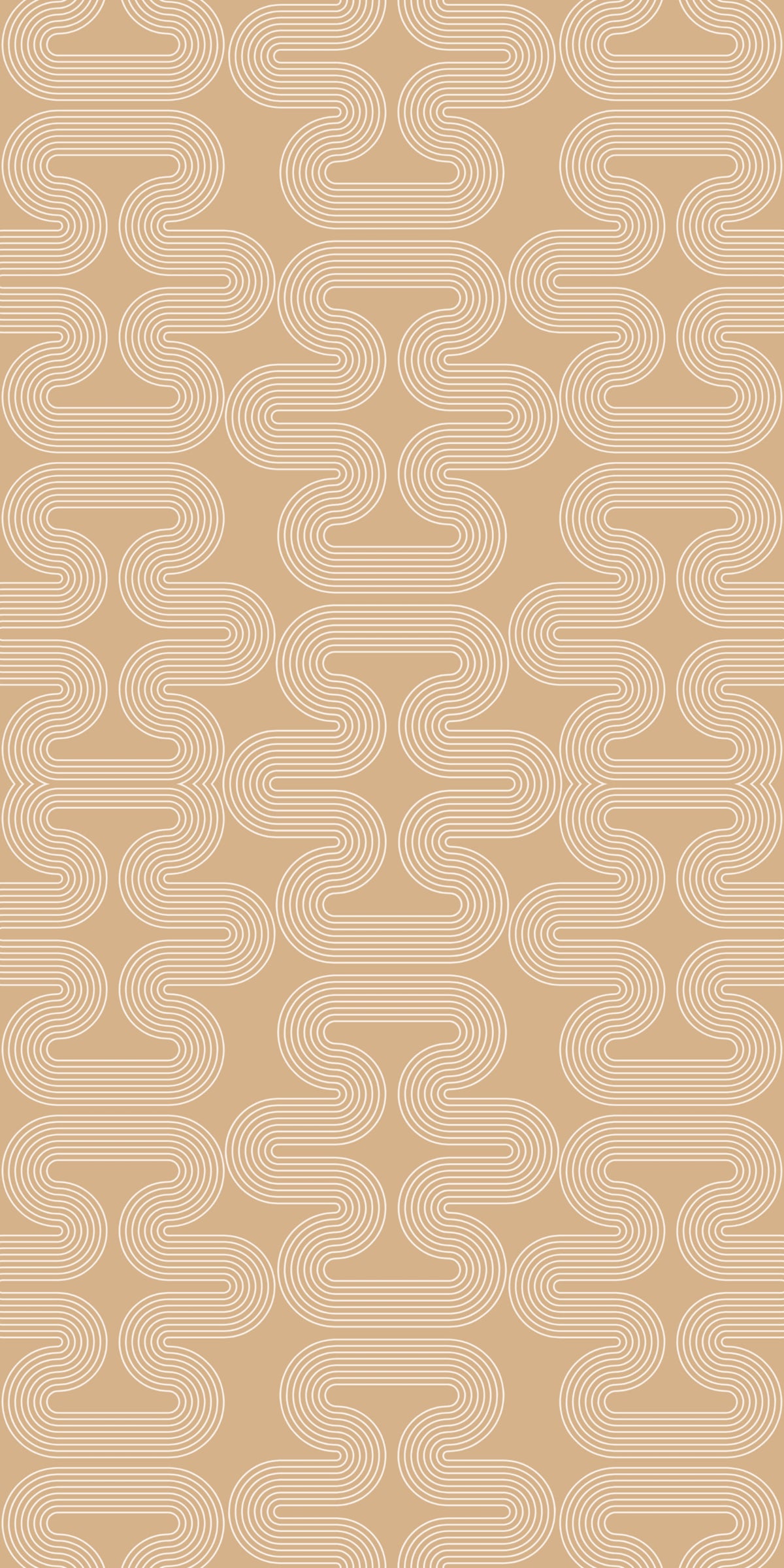 Image of Endless End in Tan Wallpaper