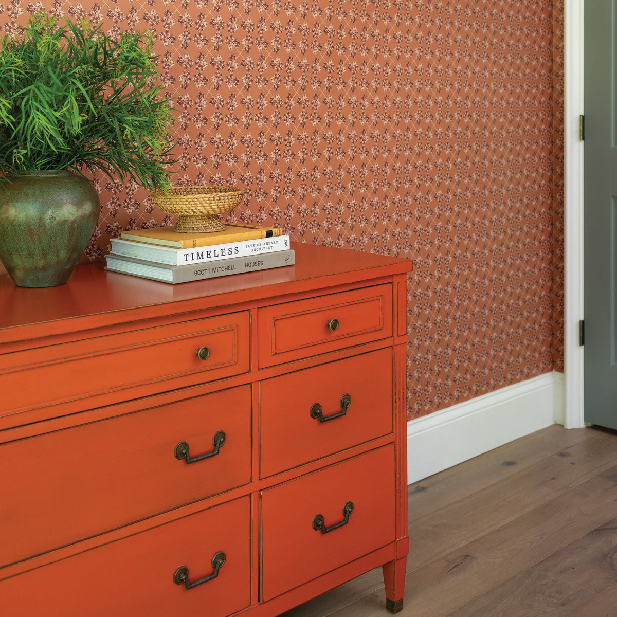 Espalier Wallpaper in Fig