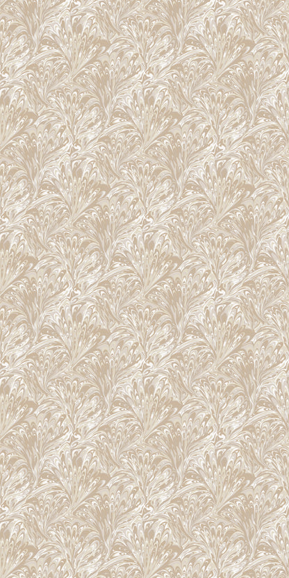 Image of Feathered Marble in Tonal Wallpaper