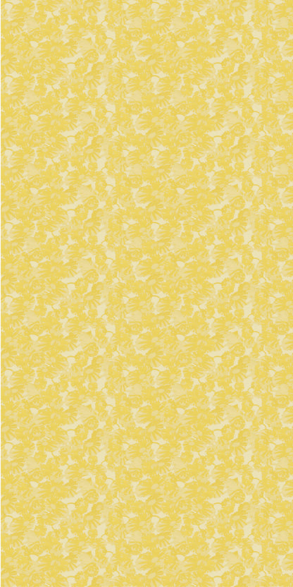 Flora Wallpaper in Honey