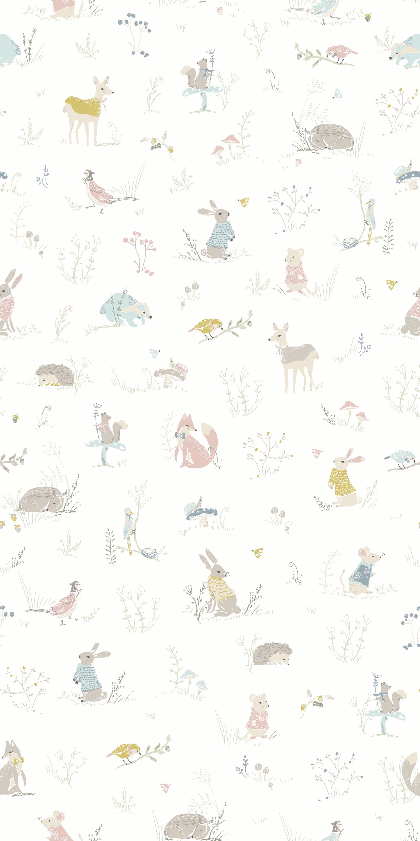 Image of Forest Fable in Multi wallpaper