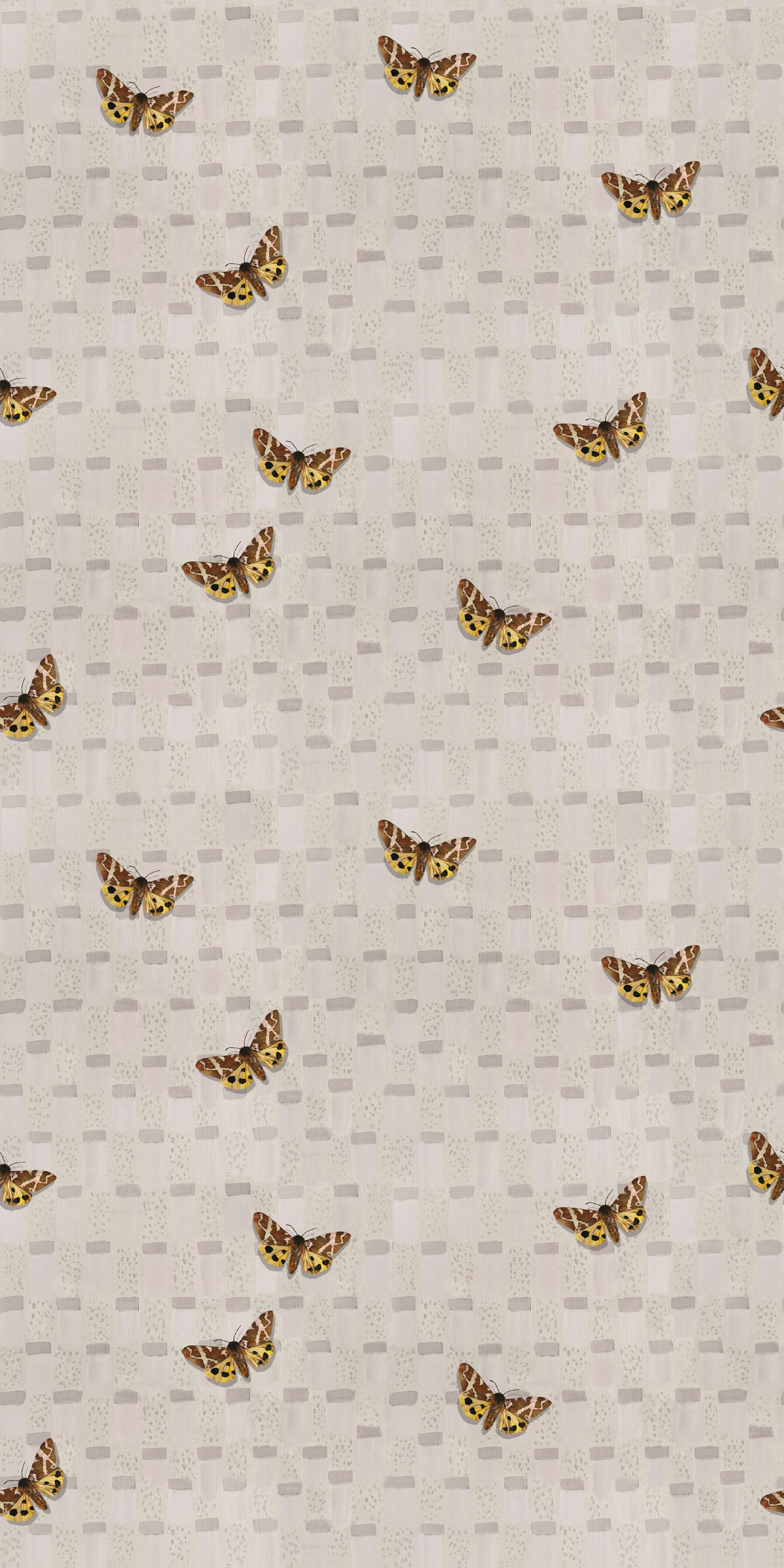 Image of Garden Tiger in Vintage Wallpaper