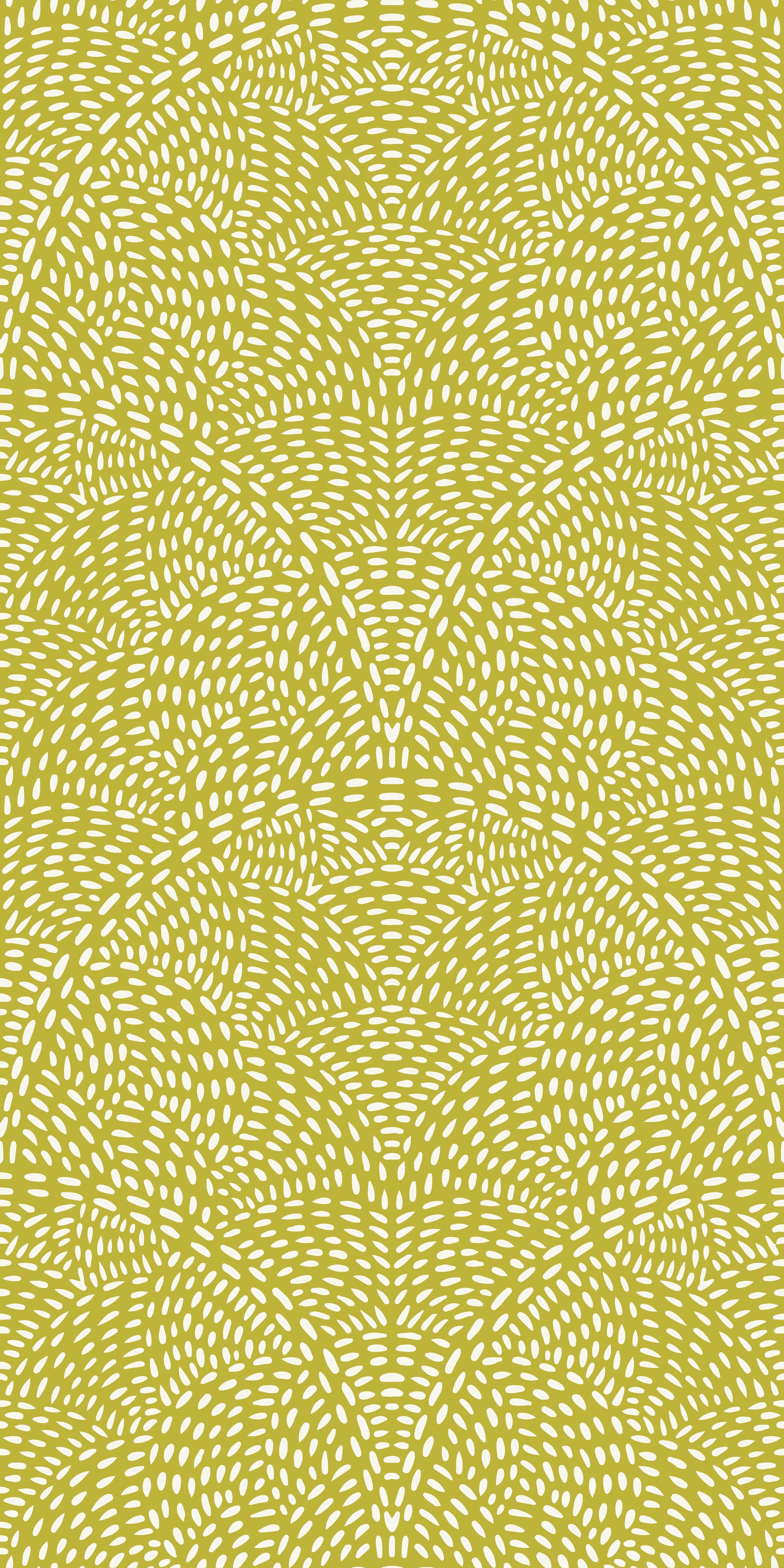 Image of Grateful Thread in Chartreuse/White Wallpaper