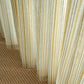 Harbor Stripe Sheer Fabric in Multi Green
