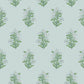 Image of Heritage Floral in Spring Green Wallpaper
