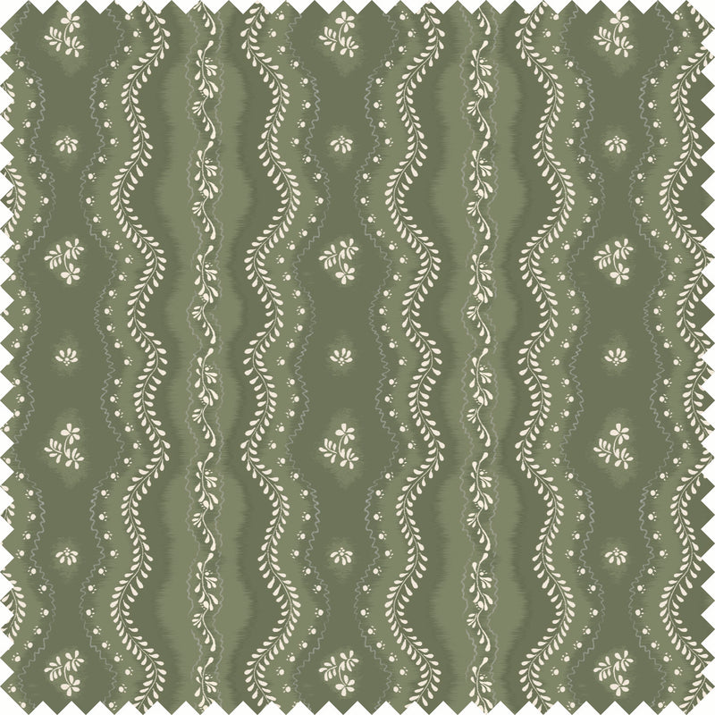 Idlewild Fabric in Olive color