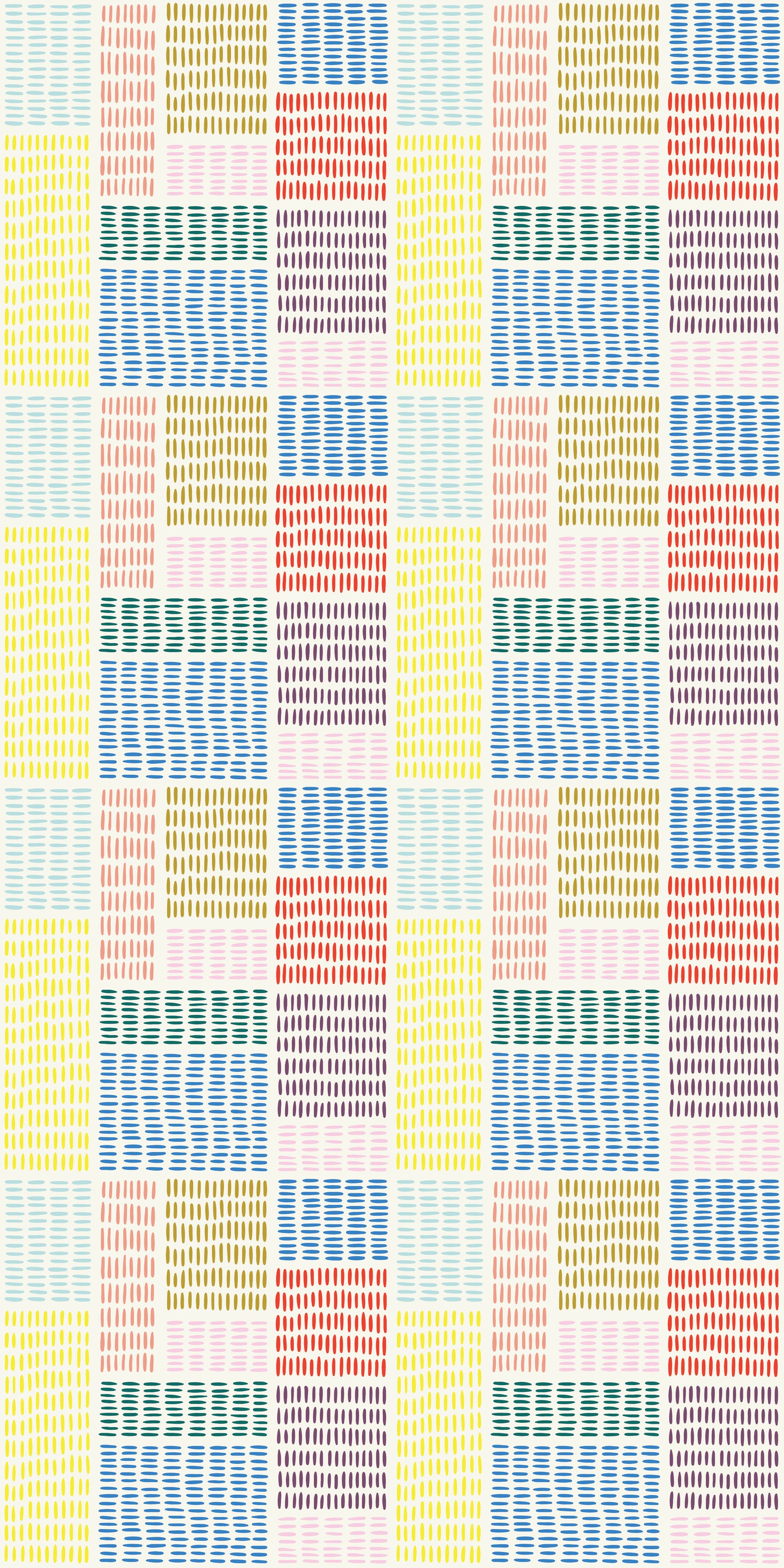 Image of In Petite Stitches in Multi Wallpaper