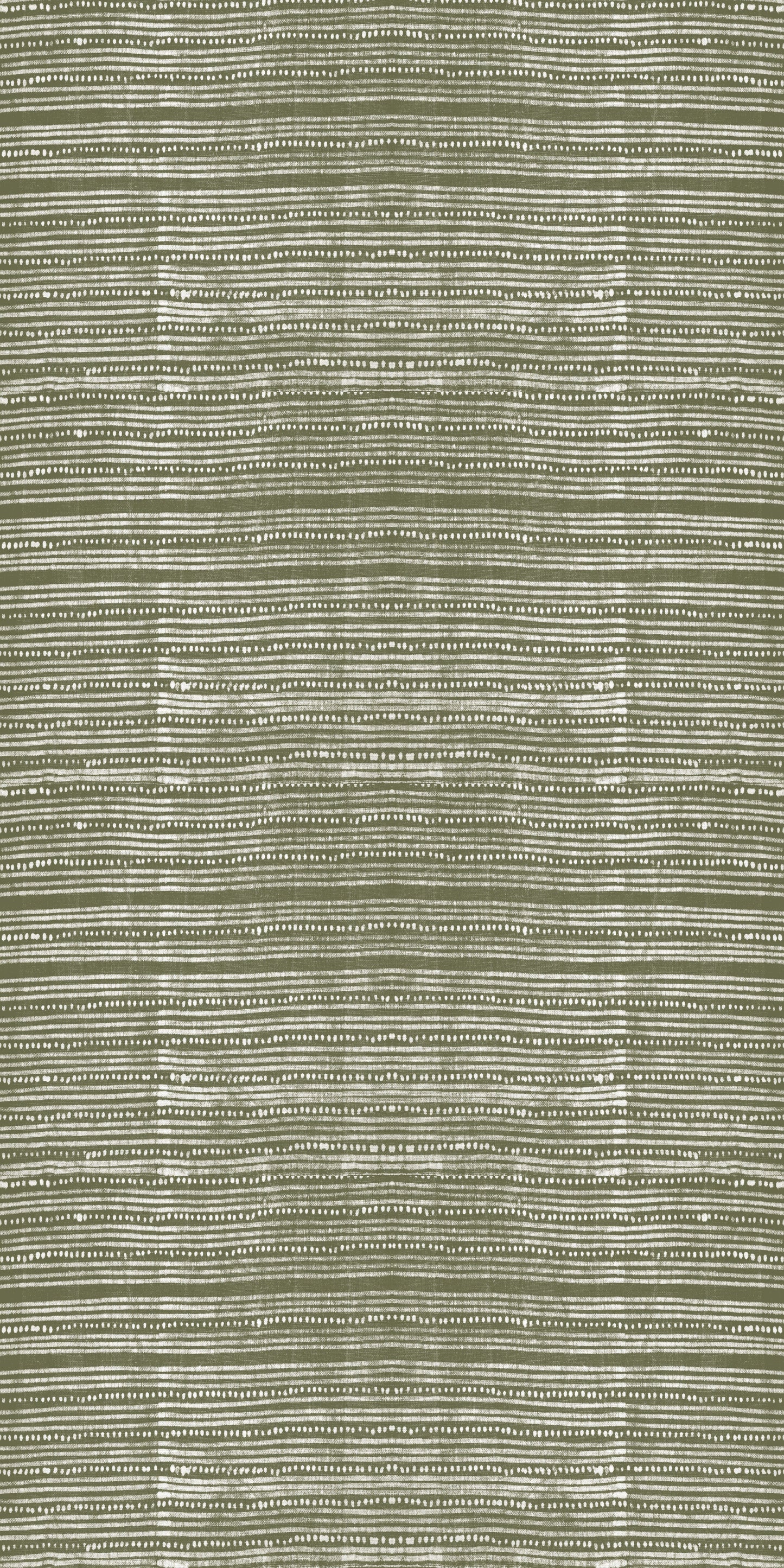 Image of Indigo Batik in Lichen Wallpaper