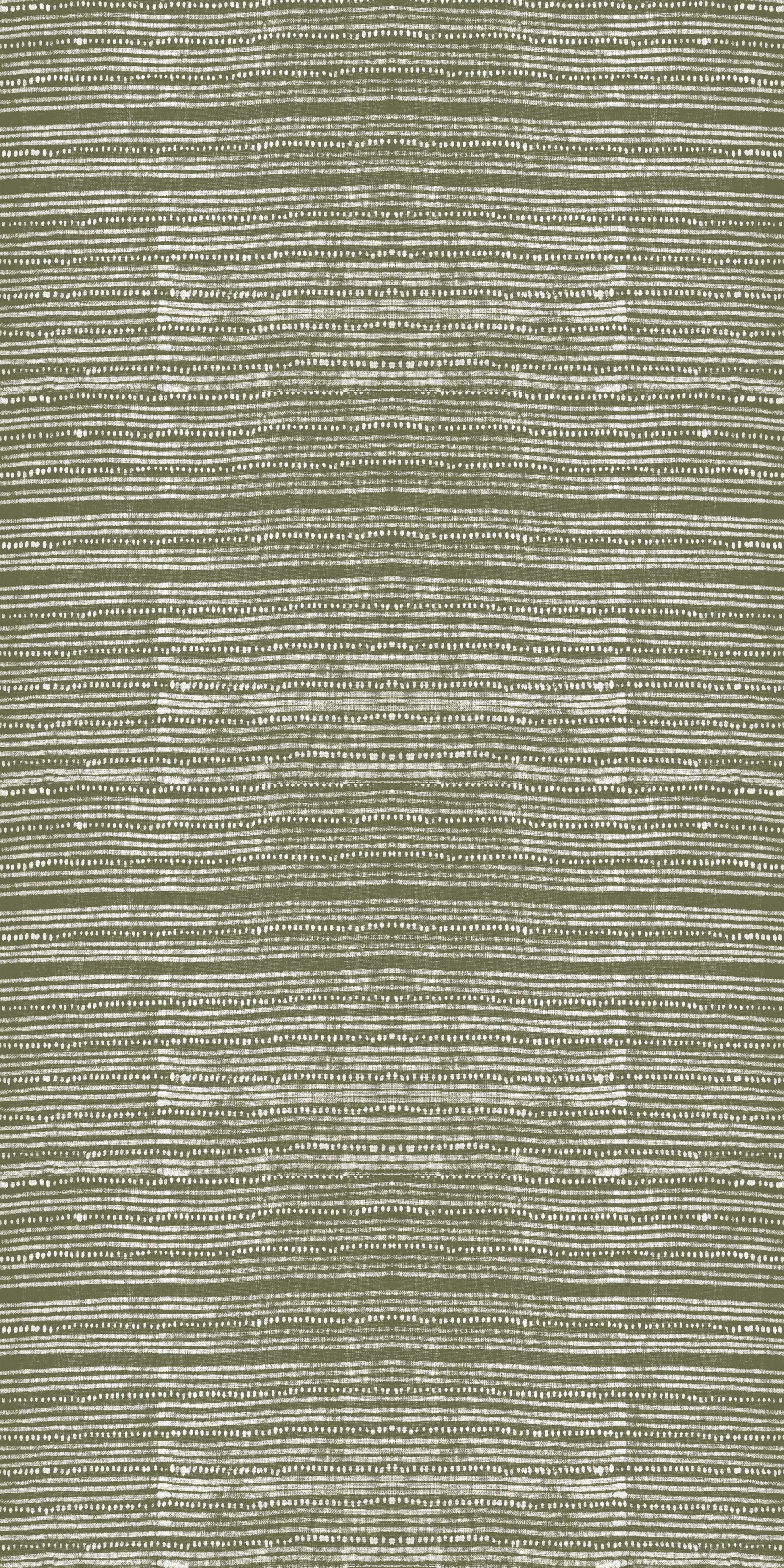 Image of Indigo Batik in Lichen Wallpaper