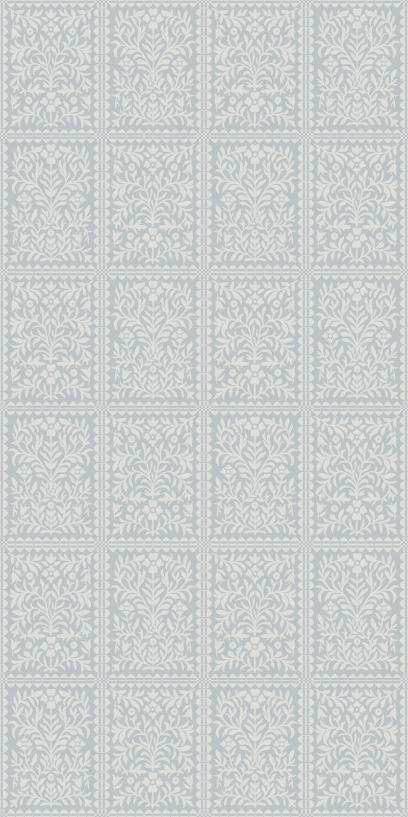 Keepsake Coverlette in Blue color