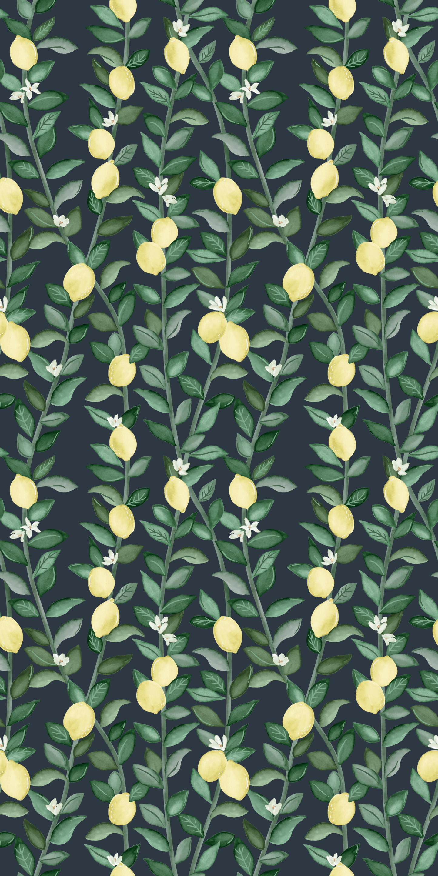 Image of Lemons in Nighttime wallpaper