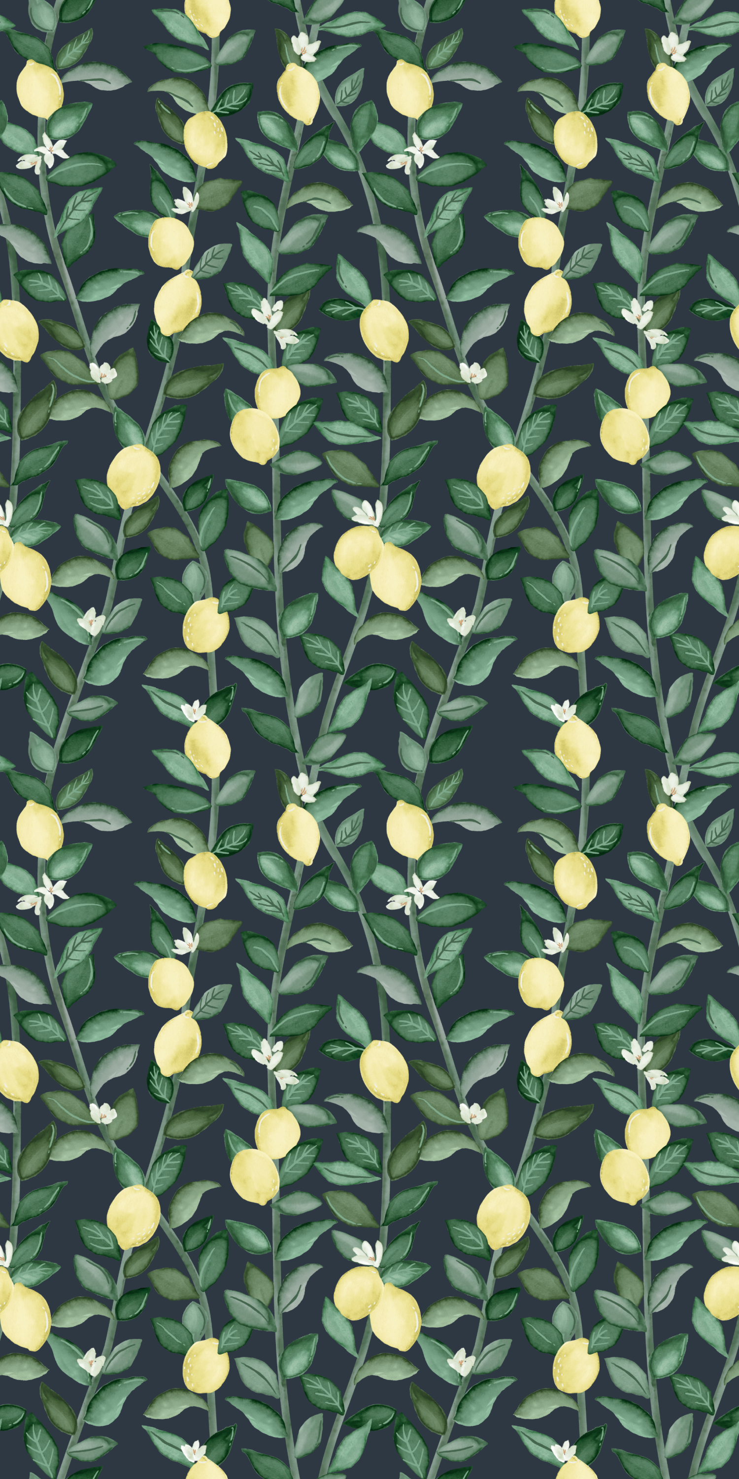 Image of Lemons in Nighttime wallpaper