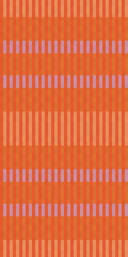 Image of Line Essence in Red Wallpaper
