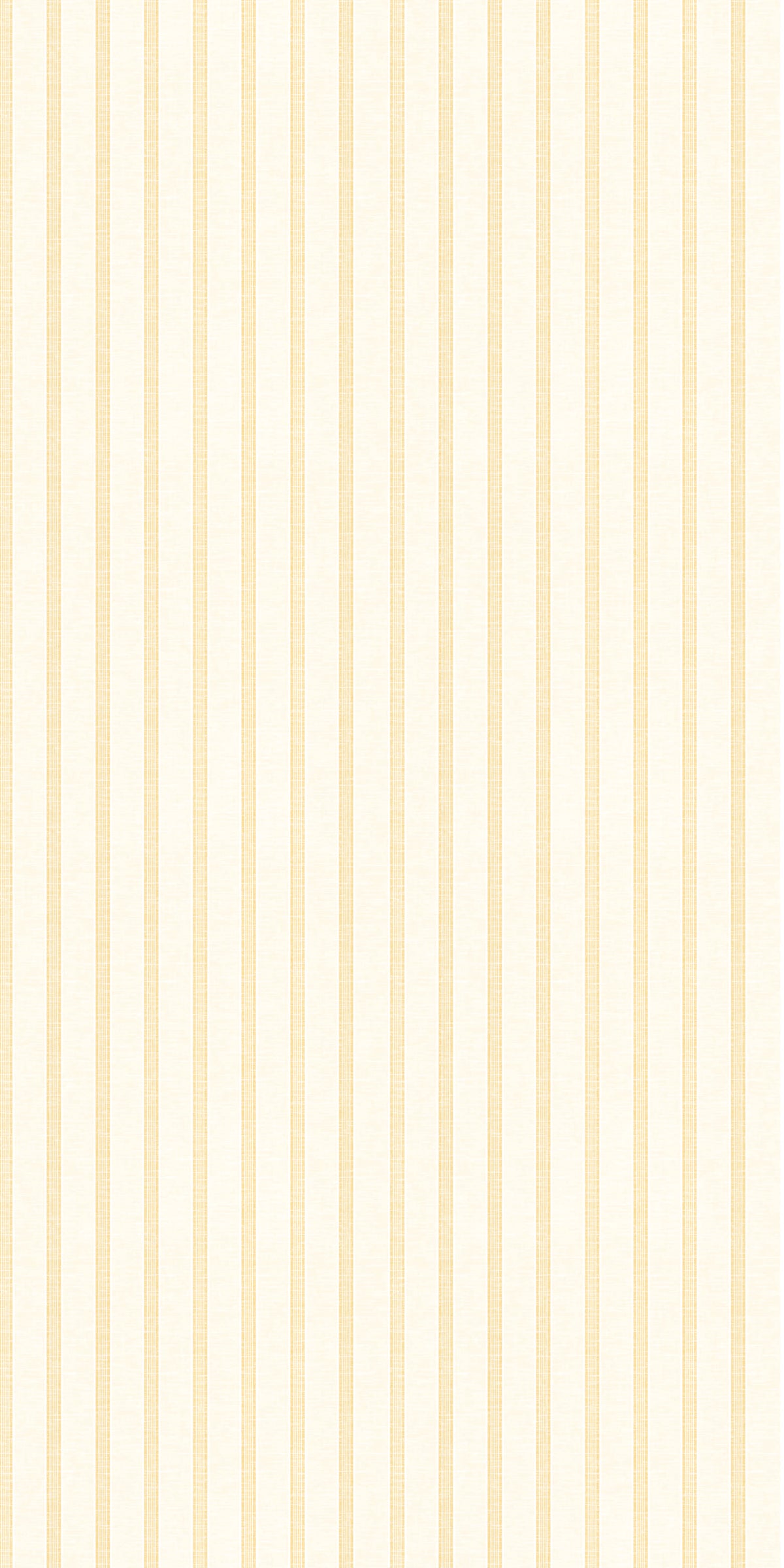 Image of Linen Stripe in Oat/Marigold Wallpaper