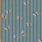 Image of Mountain Apollo in Teal Wallpaper