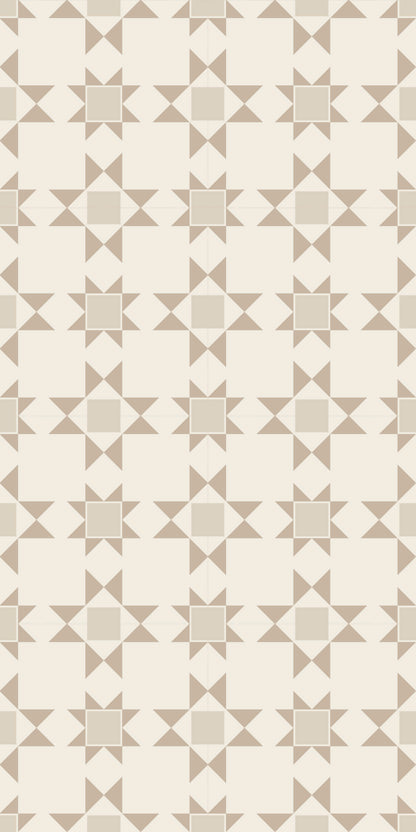 Patchwork Tile Decal Tile/Flooring in Tanglewood