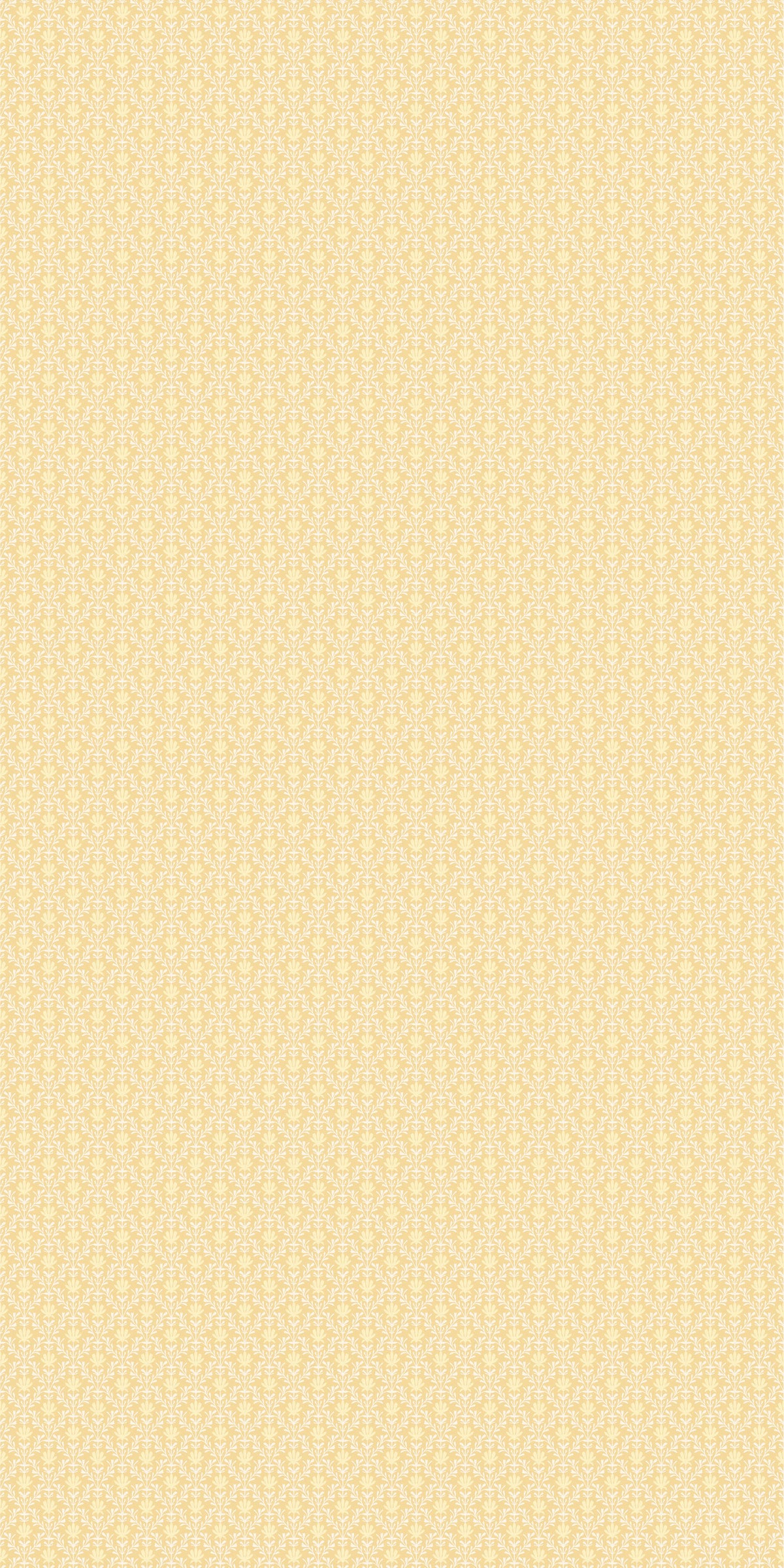 Image of Petit Mist Floral in Lemon Bloom Wallpaper
