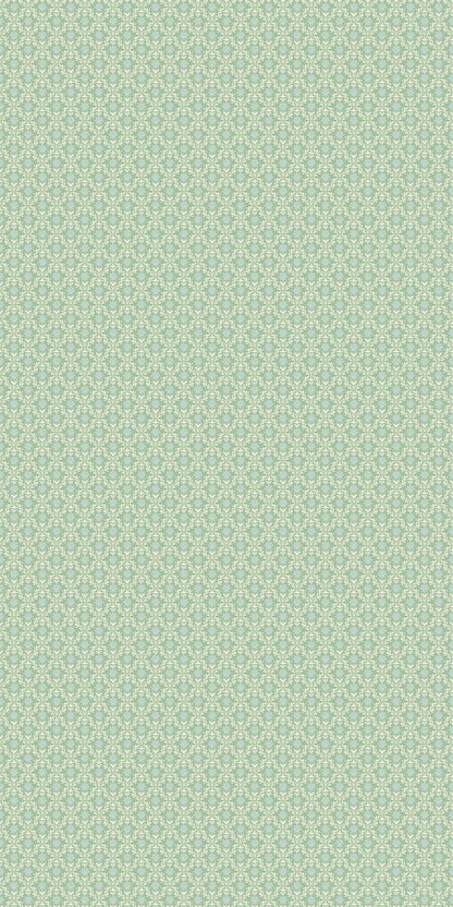 Image of Petit Mist Floral in Spring Green Wallpaper