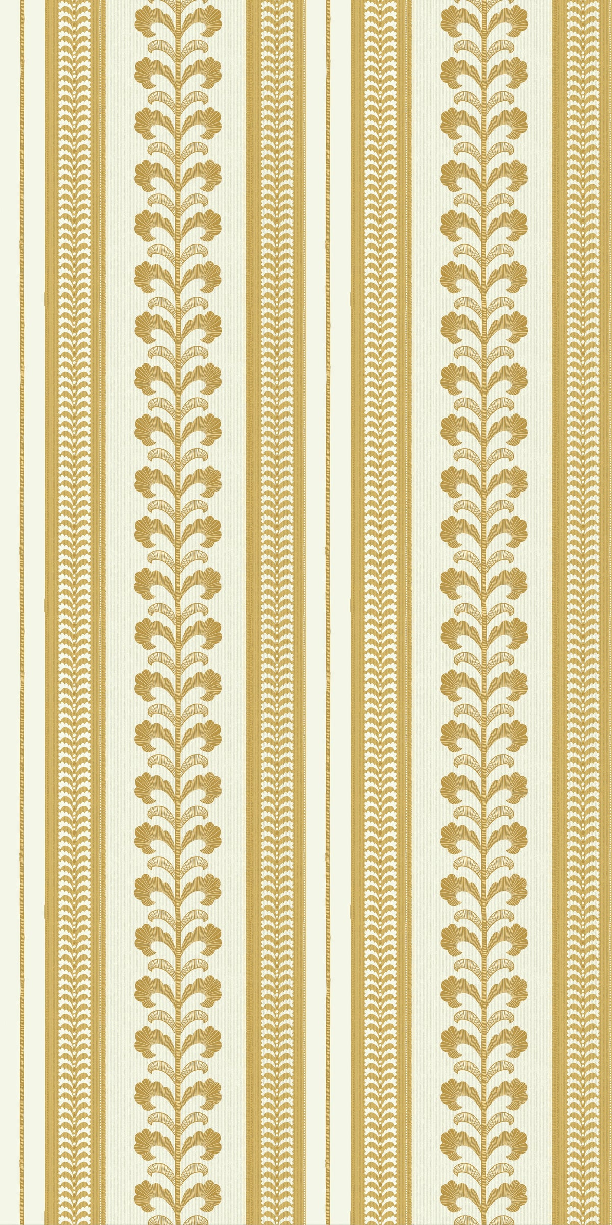 Image of Pickart Stripe in Canary Wallpaper