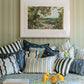 Pinwheel Fabric Fabric in Navy