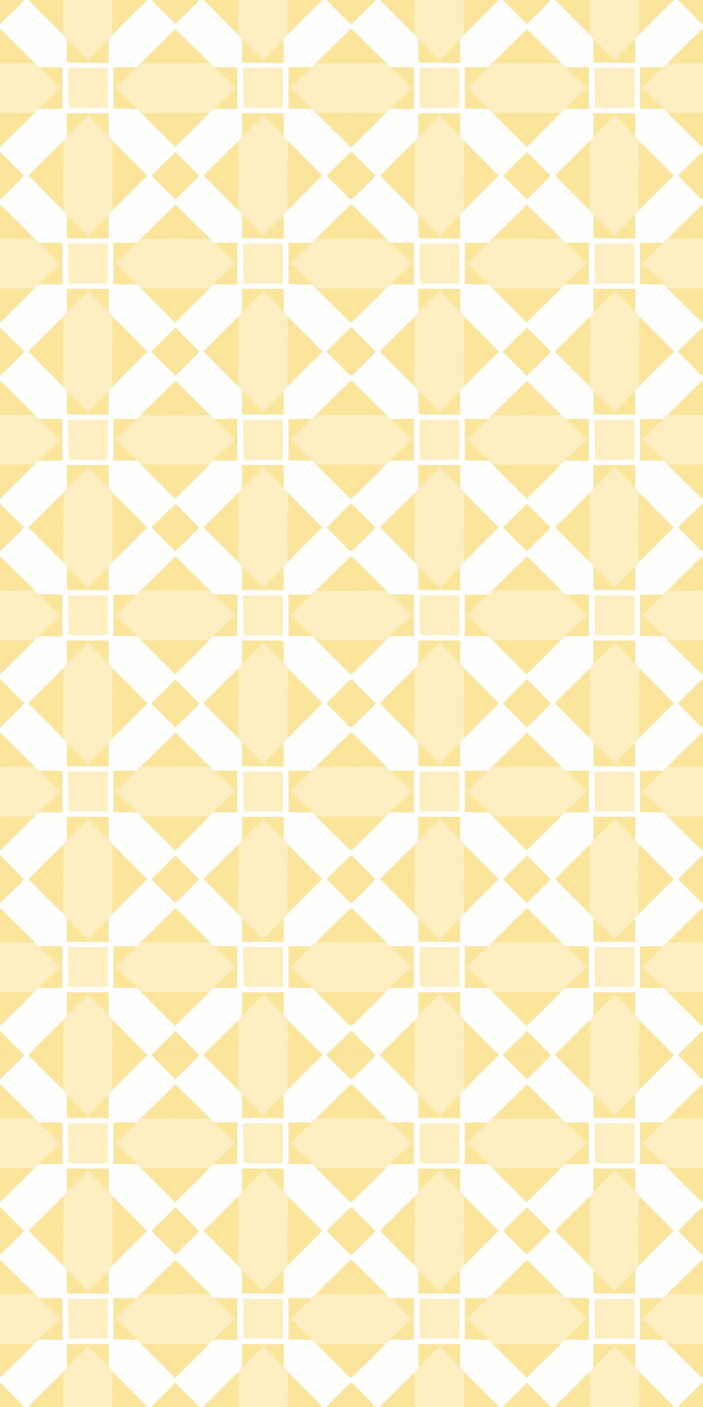Quilt Block Tile Decal Tile/Flooring in Canary