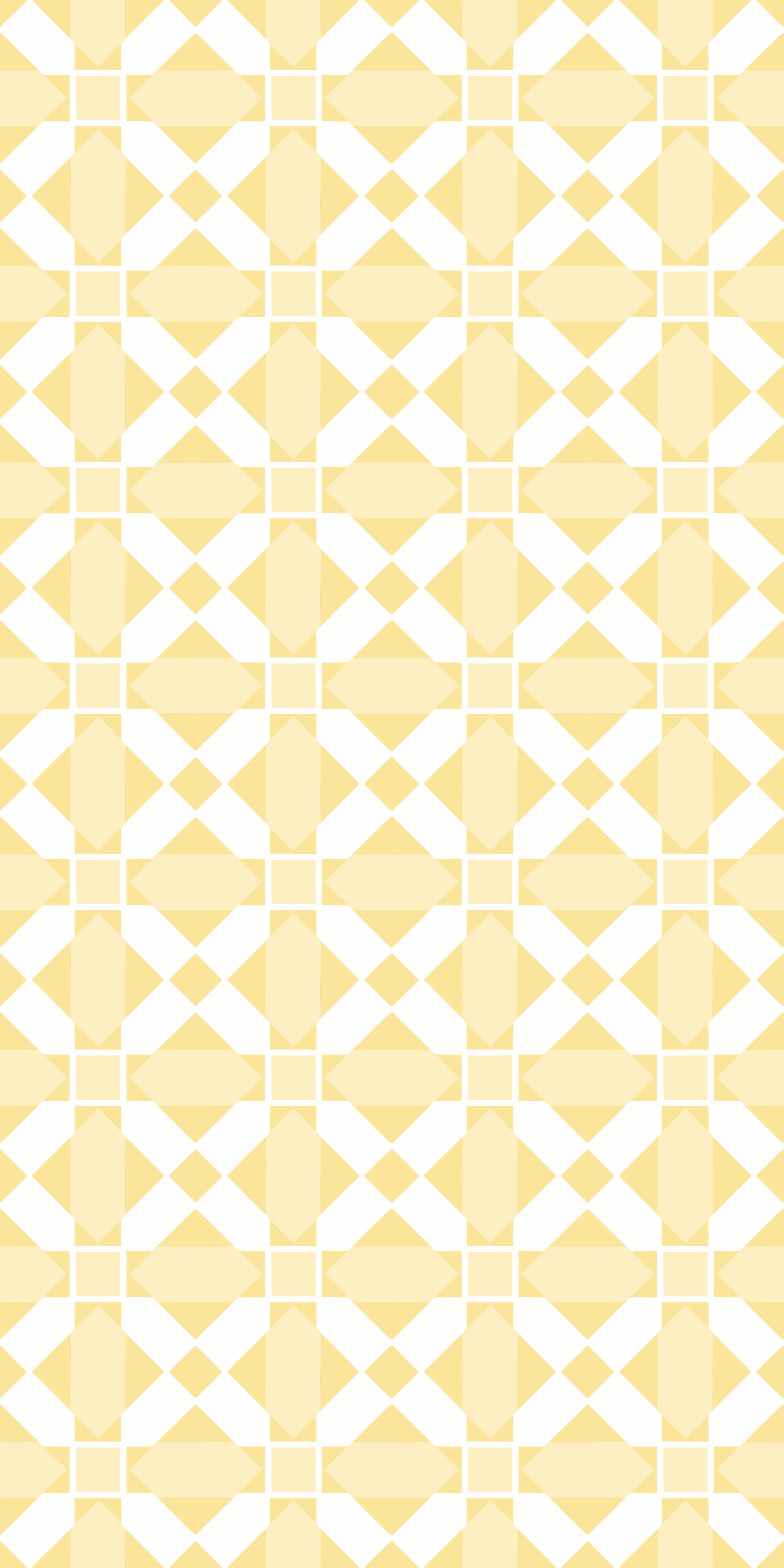 Quilt Block Tile Decal Tile/Flooring in Canary