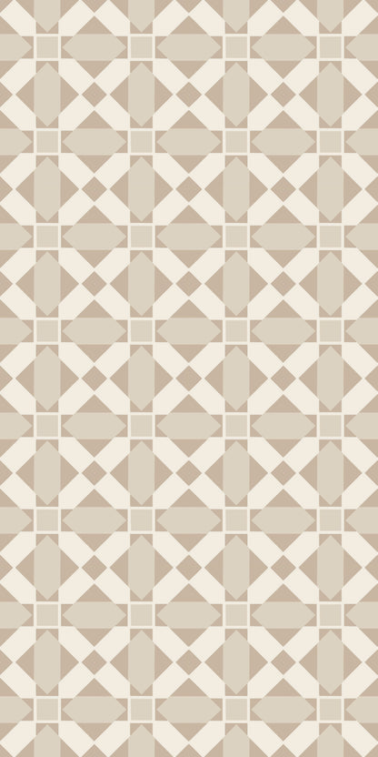 Quilt Block Tile Decal Tile/Flooring in Tanglewood
