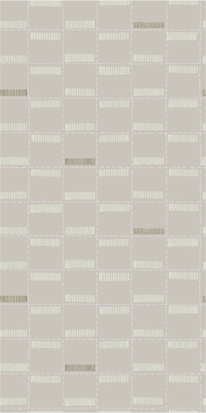 Image of Quilty Pleasure in Grey Wallpaper