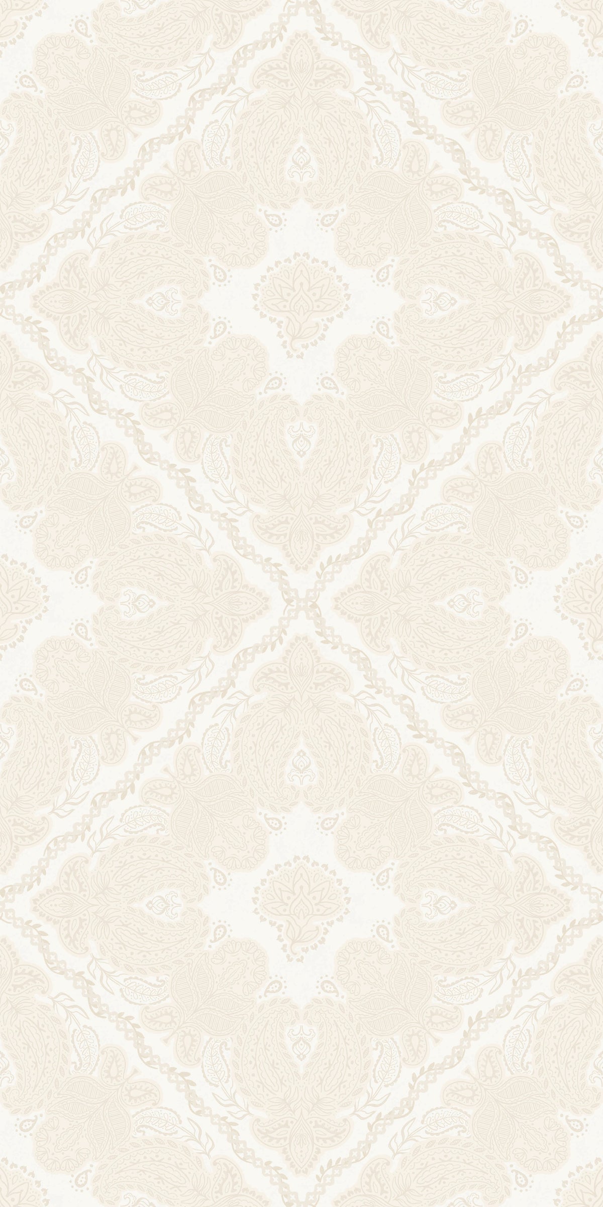 Image of Remington in Cream Wallpaper
