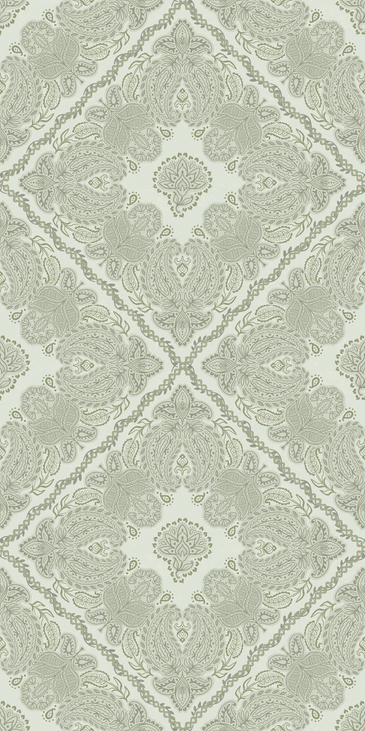 Image of Remington in Light Sage Wallpaper