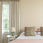 Ribbon Wallpaper in Wheat