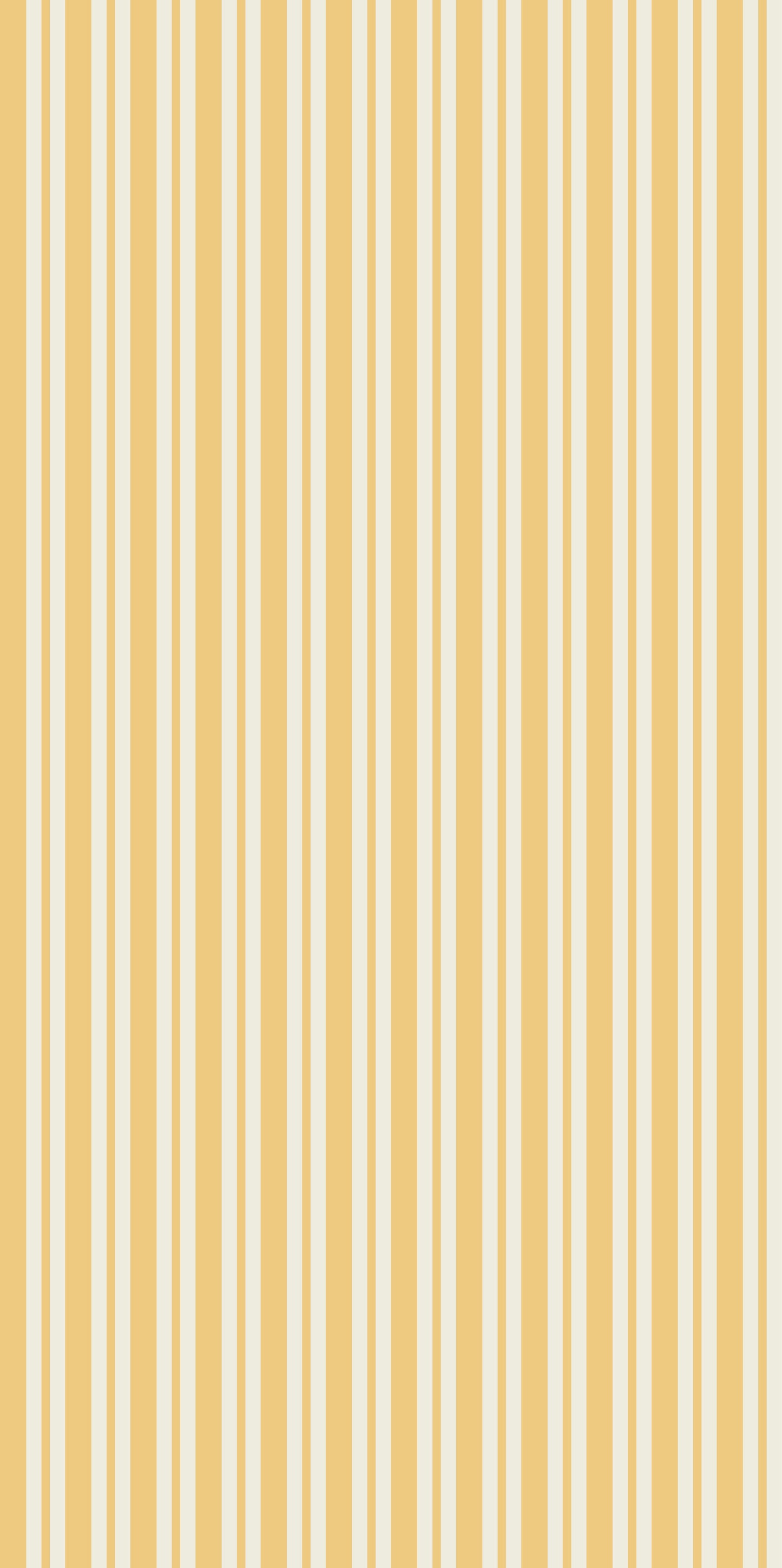 Image of Simple Stripe in Daisy Wallpaper