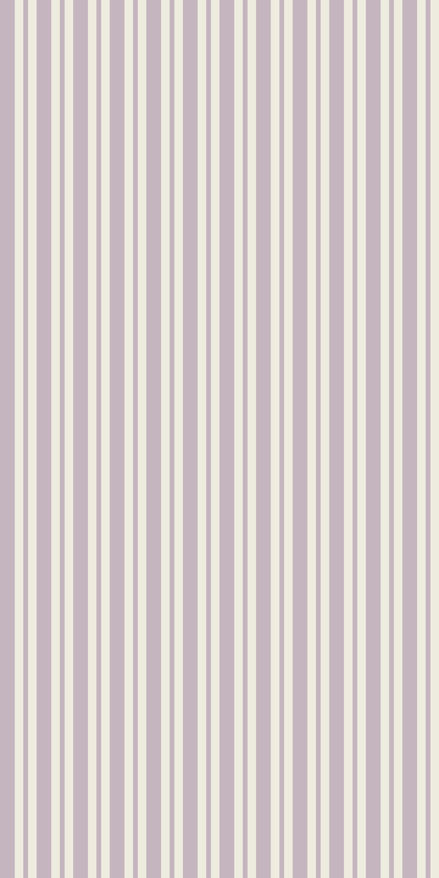 Image of Simple Stripe in Lilac Wallpaper