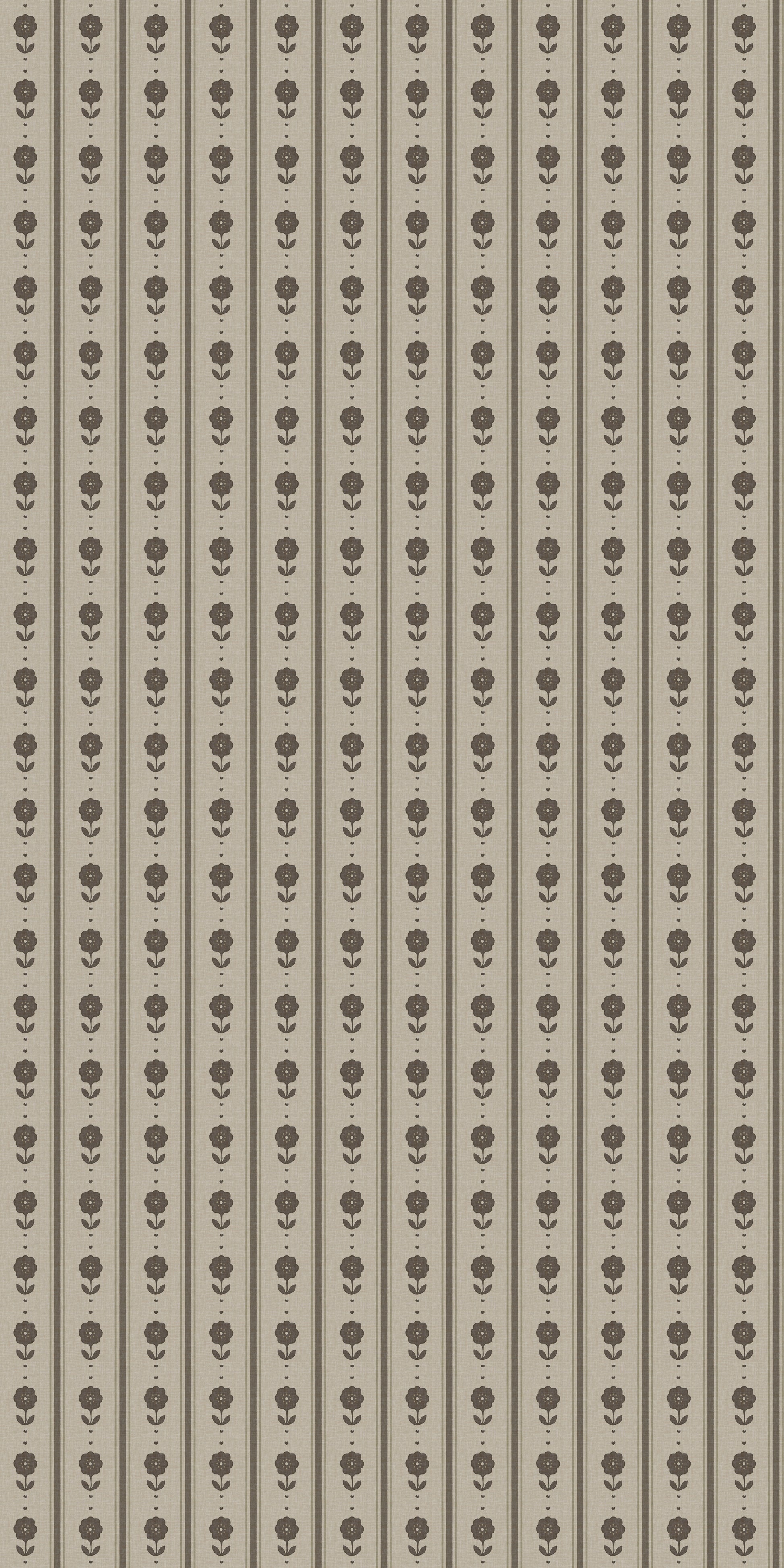 Image of Storybook Stripe in Charcoal Wallpaper