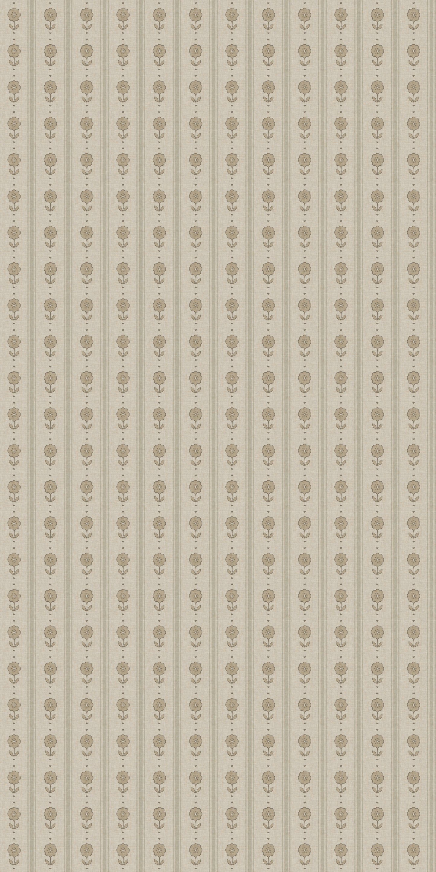 Image of Storybook Stripe in Tan Wallpaper