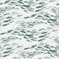 Image of Swimming Upstream in Green Wallpaper