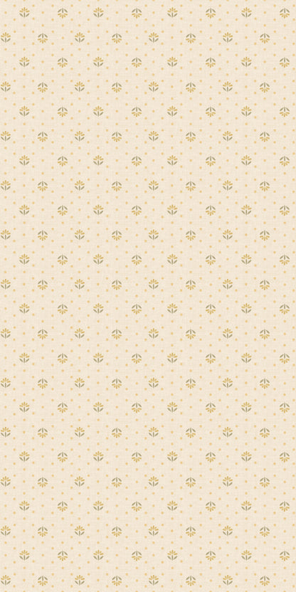 Image of Threaded Petal in Yellow Wallpaper