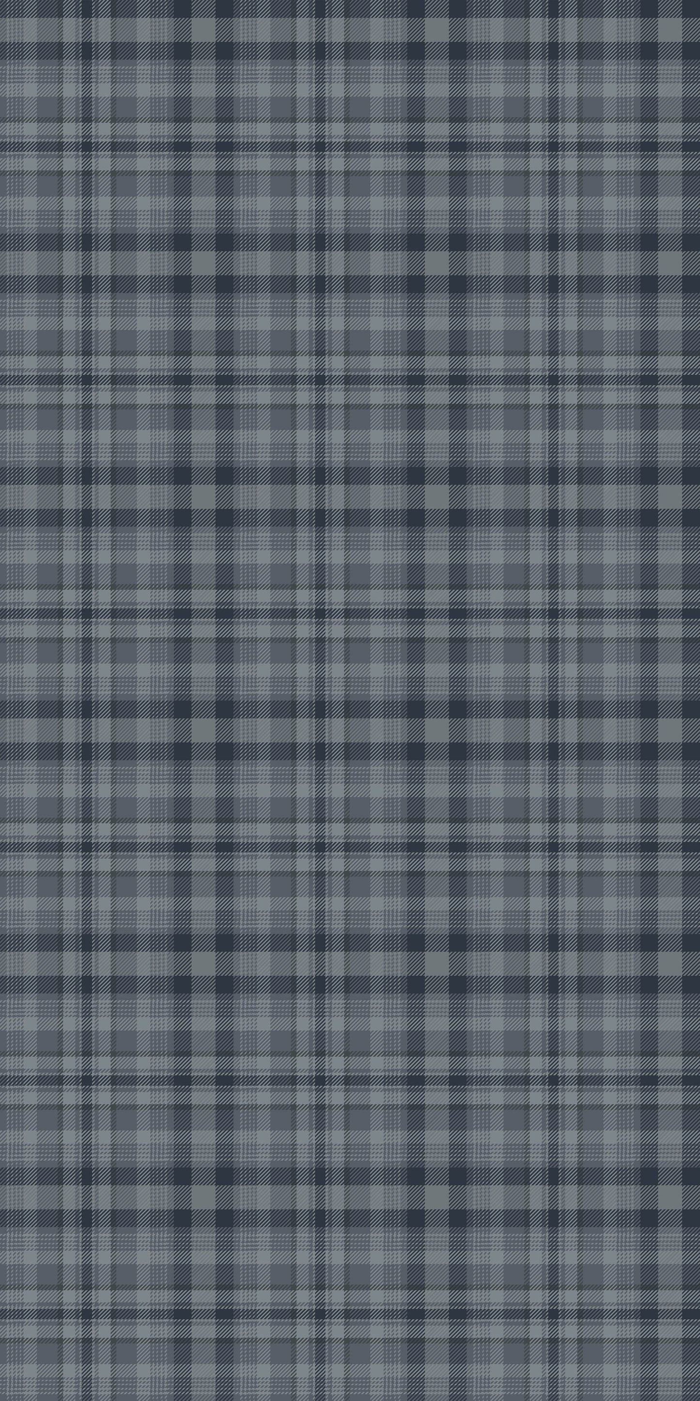 Image of Tonal Plaid in Midnight Wallpaper