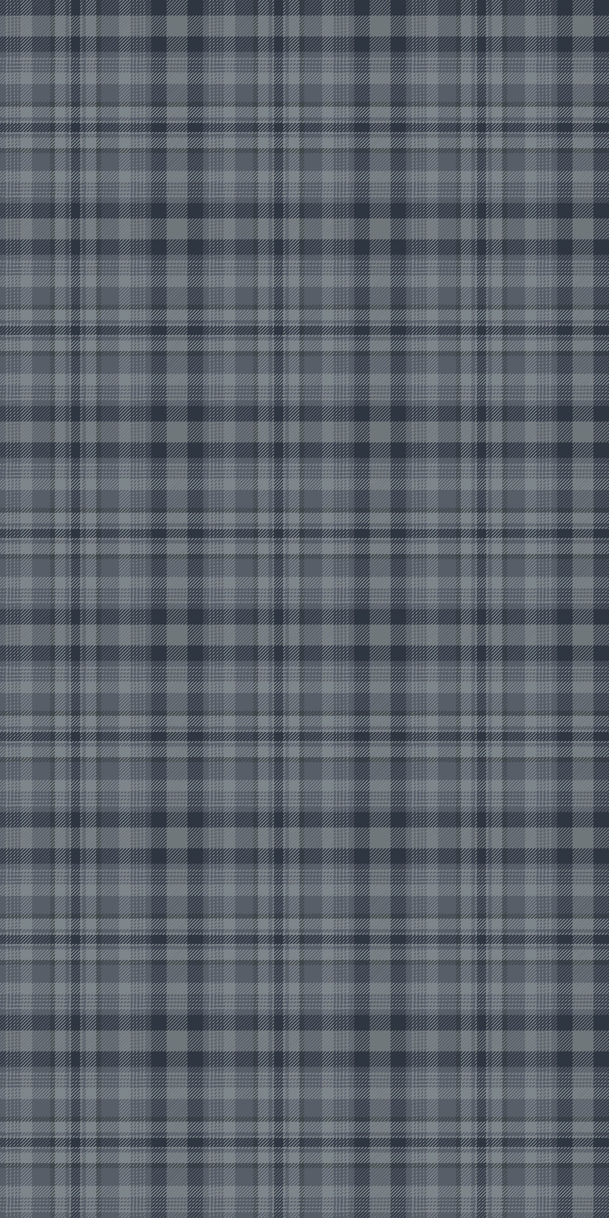 Image of Tonal Plaid in Midnight Wallpaper