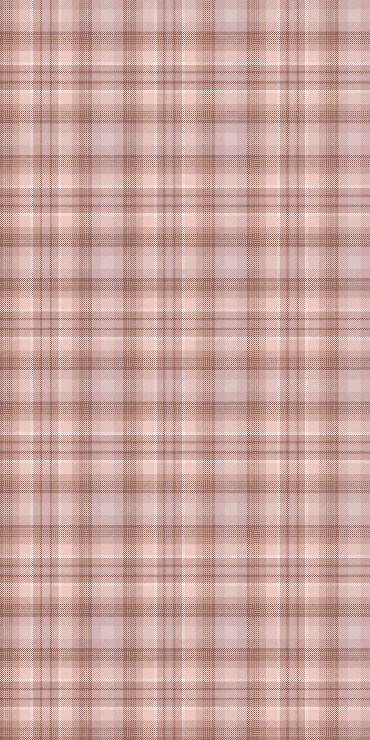 Image of Tonal Plaid in Petal Wallpaper