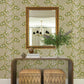 Trellis Wallpaper in Pear