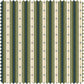 Trio Stripe Fabric in Blue/Green