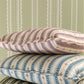 Trio Stripe Fabric in Sky Blue