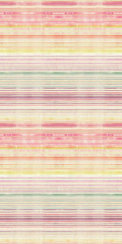 Image of Umi Stripe in Multi Wallpaper