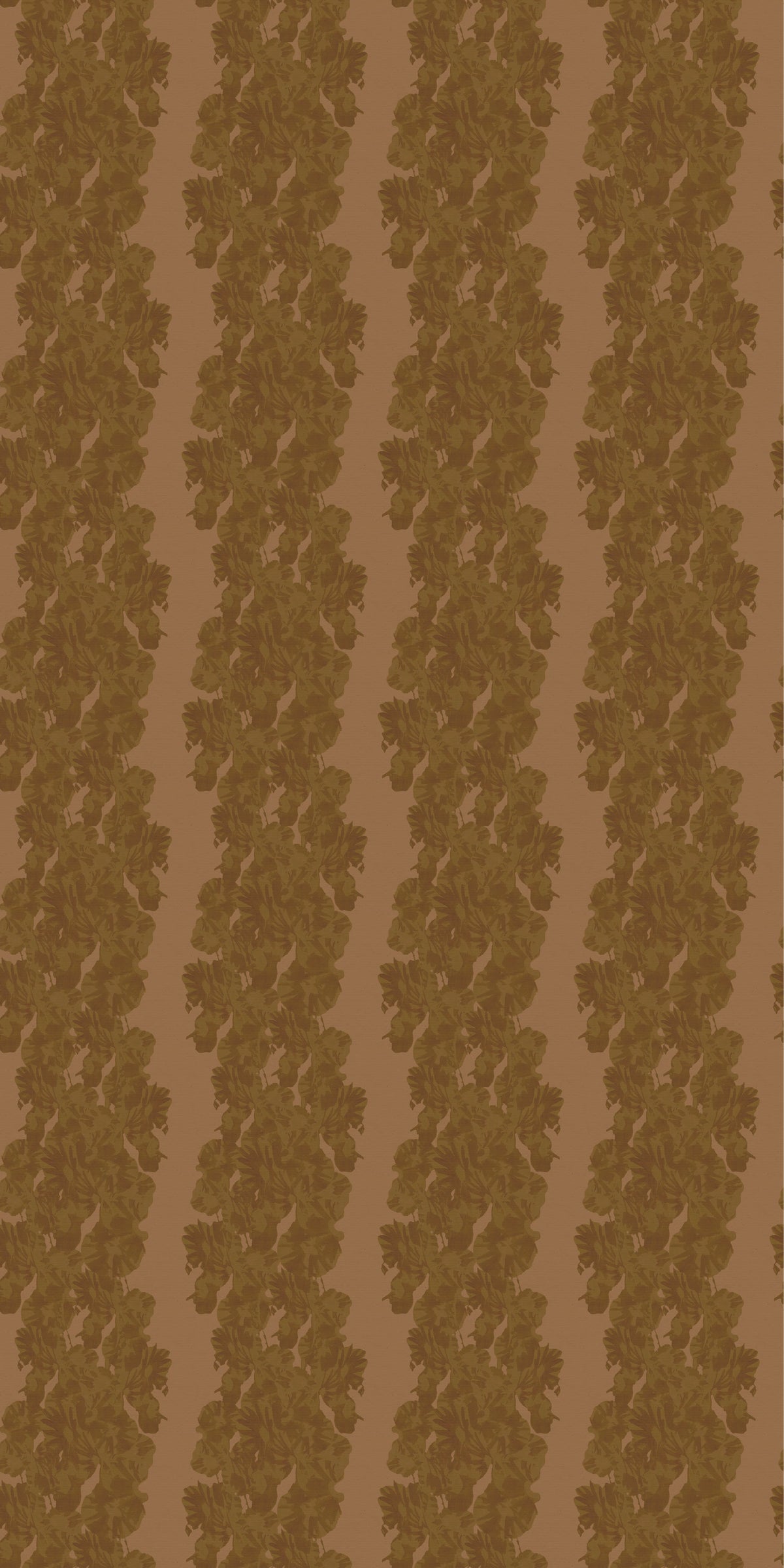 Vine Wallpaper in Copper