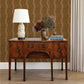 Vine Wallpaper in Copper