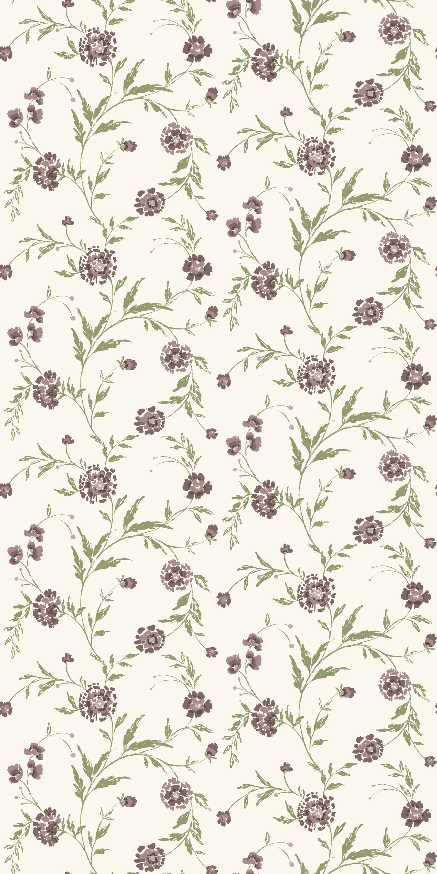Image of Waverly in Mauve Petal wallpaper