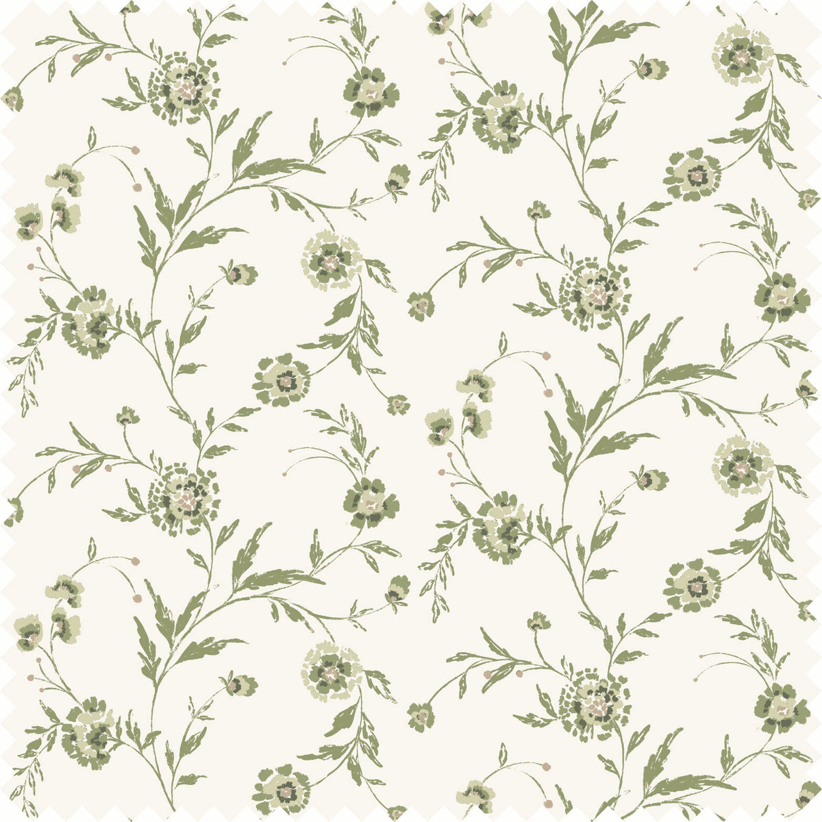 Waverly Fabric Fabric in Garden Green